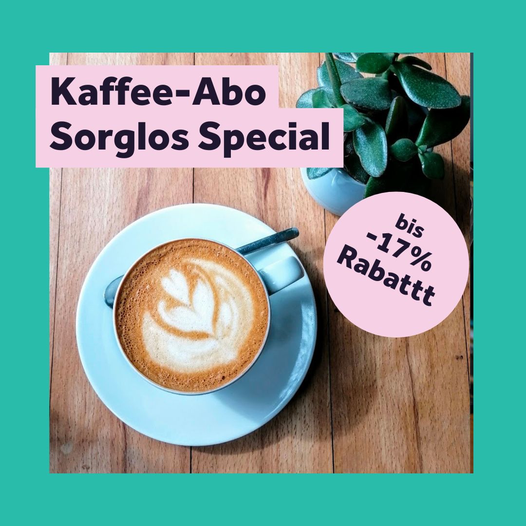 Sorglos-Kaffee-Abo (bis -17%)