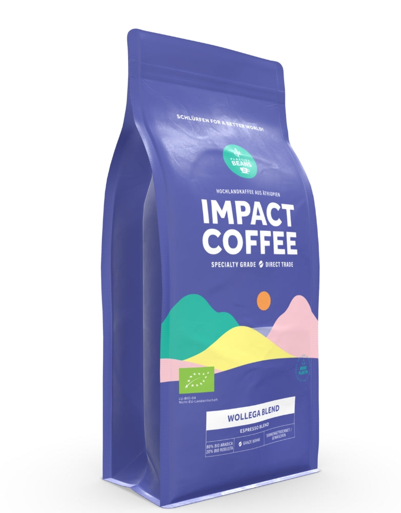 Wollega Blend Bio-Espresso - wild-beerig-kräftig