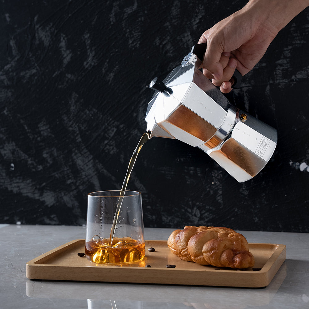 Espressokocher (eckig)